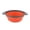 J, variant on Collapsible Silicone Drain Basket (24.5cm) - Telescopic, Round Colander for Pasta & Veggies. Folds Flat, Red!