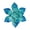 Blue, variant on Tuscom 10.6 Inch Large Metal Daisy Wall Art Green Iron Flower Hanging Decor 3D Outdoor Garden Fence Decoration with Hook for Courtyard Patio