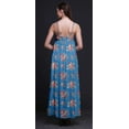 thumbnail image 2 of Bimba Rayon Floral Printed Womens Long Dress Chic Bohemian Summer Maxi Beach Wear-Small, 2 of 5