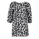 thumbnail image 3 of Ichuanyi liquidación de mujeres fashion leopardo estampado mini vestido 3/4 vestido de manga ICHUANYI WER2023082209069, 3 of 4