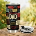 thumbnail image 4 of Gifts for Dad, Dad Tumbler with Lid Stainless Steel, Dad Travel Coffee Mug, Dad Drinking Cup, Father Day Gifts\u2026, 4 of 6