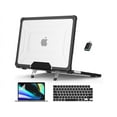 thumbnail image 1 of Case for MacBook Pro 16 inch Case 2023 2022 2021 Release M3 A2991 M2 A2780 M1 A2485 Pro Max Chip, Laptop Hard Cover with Kickstand, Keyboard Skin, Screen Protector, Camera Cover USB C Adapter, 1 of 7