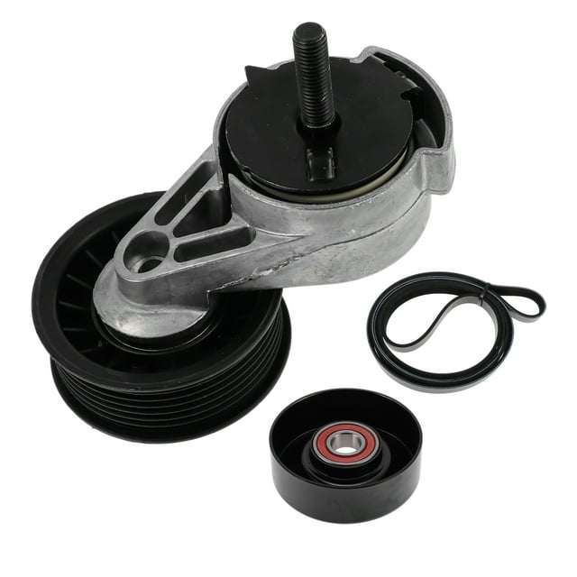 Unique Bargains 1 Set Kit de Tensor de Correa de Transmisión para Dodge Ram 1500 Truck V6 3.9L 1997-2001 Kit de Correa Serpentina con Tensor No.53010158AB