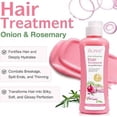 thumbnail image 3 of Biotin & Rosemary Shampoo with Onion for Hair Growth - Strengthens, Thickens, Nourishes , Paraben-Free & Silicone-Free, 250-250ml, 3 of 9
