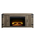 thumbnail image 3 of Newboti Furniture Rustic Oak Fireplace 87338, 3 of 5