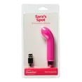 thumbnail image 1 of Sara's Spot Rechargeable Bullet W/g Spot Sleeve - 10 Functions Pink, 1 of 5