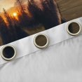 thumbnail image 4 of jejeloiu Rustic Hunting Curtains Pack of 2 (42x84 Each),Safari Animal Bear Curtains Blackout,Brown Green Bedroom Curtains For Boys,Ultra Soft Home Decor, 4 of 6