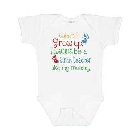 

Inktastic Dance Teacher Like Mommy Gift Baby Boy or Baby Girl Bodysuit