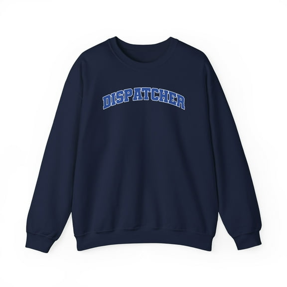 Dispatcher 911 Sweatshirt Gifts Crew Neck Shirt Long Sleeve Unisex