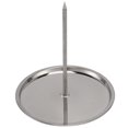 thumbnail image 1 of Chicken Rack Vertical Skewer Barbecue Grilling Rack Meat Spit Perfect for Steak,Chicken,Meats Beer Smoker Accessories, 1 of 8