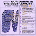 thumbnail image 2 of Anime Durag and Silk Bonnet 2pcs Set for Men and Women, Silky Satin Bonnet Durag, Silk Fabric for Comfort and Compression (V Fruit), 2 of 7