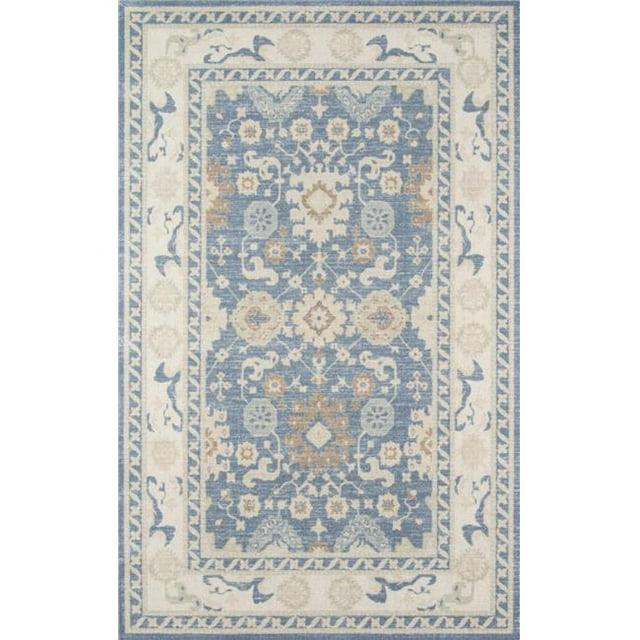Momeni ANATOANA-7LBL2030 Tapis Traditionnel Anatolia, Bleu Clair - 2 x 3 Pi. Rectangle