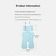 thumbnail image 3 of Cojín de asiento Cool Mat para cochecito de bebé | Tapete de malla transpirable para el frío, asiento seguro para cochecito de bebé | Tecnología ICE MAX Cool | Almohadilla refrescante suave y, 3 of 5