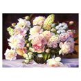 thumbnail image 1 of Warm Flowers 5D DIY Full Drill Diamond Painting, 1 of 3
