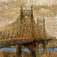 thumbnail image 3 of Bolokofsky, Ronald 20x20 Black Modern Framed Museum Art Print Titled - NY Bridge II, 3 of 5