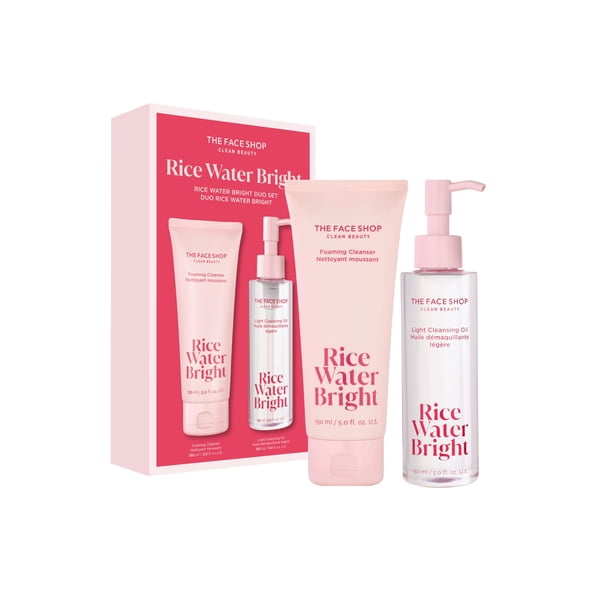 Set Cleansing Duo The Face Shop Rice Water Bright con ceramida