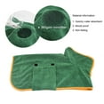 thumbnail image 5 of Dog Drying Coat Bathrobe Towel  Microfibre Material Fast Drying Absorbent Dog Bath Robe  Pet Quick Drying Moisture Absorbing With Adjustable Collar And Waist Towel, 5 of 5