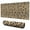 Brown and Black, variant on Long Mouse Pads for Desk,Pink Gradient Leopard Print Desk Mats on Top Of Desks, Desk Mouse Pad Extra Large with 3mm Non-Slip Base and Stitched Edge for Gaming,Office,Work,Home 31.5"x11.8"