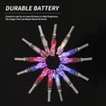 thumbnail image 4 of 3-Pack Red LED Lighted Arrow Nocks - 6.2mm Inner Diameter Fit, Auto-Ignite PE Construction, 4.5cm Length, 1.77in Size, 1.5g Each - High Brightness Visibility for Night Archery Shooting, Durable &, 4 of 5