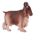 thumbnail image 4 of YINKUU Toys for Boys and Girls 3-6 Years Cocker Spaniel Figurine Simulation Realistic Brown Dog Animal Decoration Figurine for Children, 4 of 21