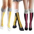thumbnail image 3 of Funny Chicken Leg Socks (Knee High), 3 of 8