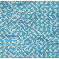 thumbnail image 5 of oneOone Cotton Poplin Twill Medium Blue Fabric Block Sewing Craft Projects Fabric Prints By Yard 56 Inch Wide-W4, 5 of 5