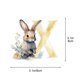 thumbnail image 3 of Colgante Acrílico de 26 Letras de Pascua para Decoración Del Hogar, 3 of 5