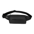 thumbnail image 1 of Riñonera Riñonera Riñonera Monedero Bolso impermeable Teléfono Titular de la llave Bandolera Bolsa de pecho para caminar Senderismo Escalada Trekking negro Salvador Riñonera, 1 of 10
