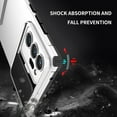 thumbnail image 3 of for Samsung Galaxy Note 20 Ultra Case, with Kickstand Slide Camera Cover, Support Wireless Charging, Hybrid Armor Hard Cover Heavy Duty Luxury Phone Case for Galaxy Note 20 Ultra (Note20Ultra,White), 3 of 9