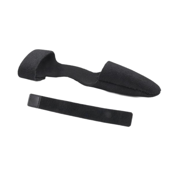 Funda y atadura para la punta de la caña de pescar, guante antideslizante para caña, correas de sujeción portátiles negro