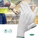 thumbnail image 1 of Guantes de PU, 12 pares de guantes de seguridad profesionales de PU Guantes resistentes al desgaste Rendimiento de primer nivel, 1 of 12