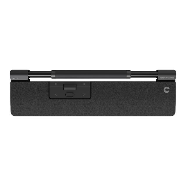 Contour RollerMouse Pro - Rollerbar mouse - slim, vegan leather - wireless - Bluetooth - USB wireless receiver