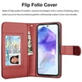 thumbnail image 5 of Takfox Galaxy A35 5G Case,for Samsung Galaxy A35 Wallet Phone Case,Takfox PU Leather Magnetic Detachable Card Holders Shockproof Kickstand Protective [Flip Folio Cover] for Samsung Galaxy A35 -Wine, 5 of 8