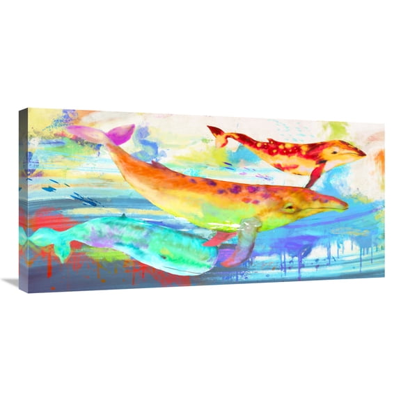 Global Gallery's 'Oceanic Divinities' by Kelly Parr Stretched Canvas Wall Art