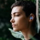 thumbnail image 5 of Auriculares con cable Portátil 96dB TPE Gancho de la oreja en la oreja Auriculares Cantando Voz Llamada Ejercicio Auricular con Micrófono Azul Inevent EL022393-02B, 5 of 7