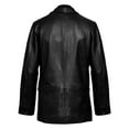 thumbnail image 2 of Pure Leather Blazer for Men Real Lambskin Winter Coat, 2 of 7