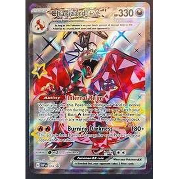 Pokemon – Charizard ex SVP 074 – Paldean Fates Black Star Promo – Shiny Pokemon – Ultra Rare