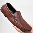 thumbnail image 5 of Men's Casual Loafers Moccasin Slip on Flats Boat Casual Dress Driving Shoes, 5 of 7
