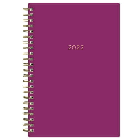 2022 Weekly Monthly Planner, 5" x 8", by Kelly Ventura for Blue Sky, Magenta
