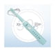thumbnail image 5 of Cepillo de dientes eléctrico sónico recargable, 5 velocidades, ajustable, resistente al agua, cerdas suaves, blanqueador, para el hogar, para niños y adultos, color azul, 5 of 5