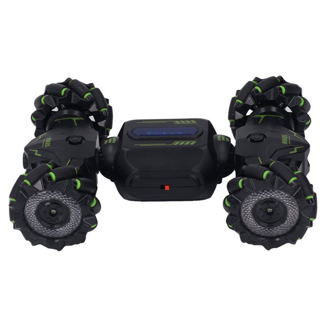 Coche acrobático RC para niños, coche acrobático RC de 2,4 G con control remoto y sensor de gestos, coche acrobático RC con detección de gestos, rendimiento confiable