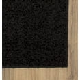thumbnail image 2 of Mohawk Home Willow Creek Solid Shag Area Rug, Black, 2 of 6