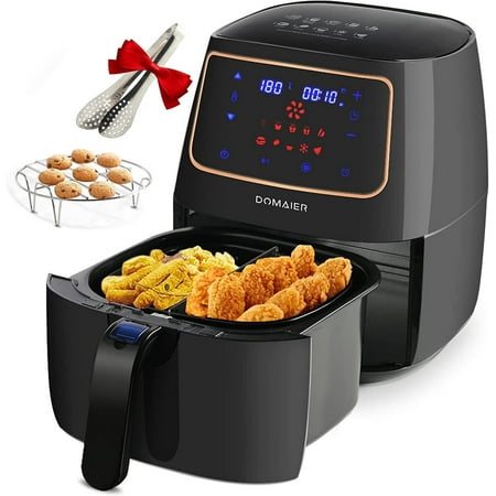 

Air Fryer with 10 Presets 3.7 QT Digital LED Screen Airfryer with Recipes