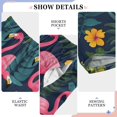 thumbnail image 6 of FORMRS Boys Pajama Pants with Pockets Size 6-8Y Kids Lounge Sleep Bottoms, Yellow Floral Flamingo, 6 of 8