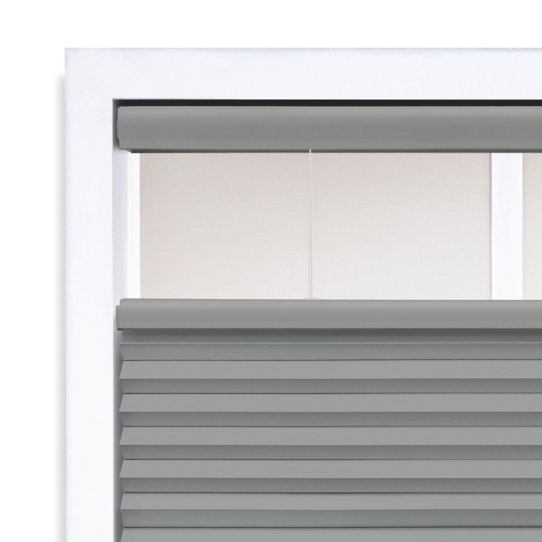 Regal Living Top Down Bottom Up Blackout Cordless Cellular Shade, Anchor Gray - 58.5" W x 48" L