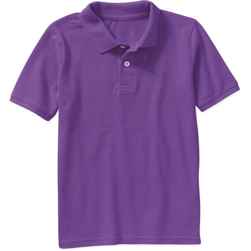 Boys Solid Polo Shirt