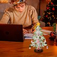thumbnail image 1 of Christmas Gift Decoration Plywood Wooden Christmas Tree Hand-assembled Children's Gift Desktop Window Decoration, 1 of 5