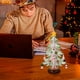 thumbnail image 1 of Adornos navideños, adornos navideños, regalos navideños, decoración de regalos navideños, árbol de Navidad de madera contrachapada, ensamblado a mano, regalo para niños, decoración de ventanas de escr, 1 of 5