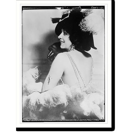 Historic Print, Farrar as "Zaza", 18" x 24"