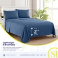thumbnail image 3 of Juego de sábanas Sweet Home Collection California King Denim, 3 of 6